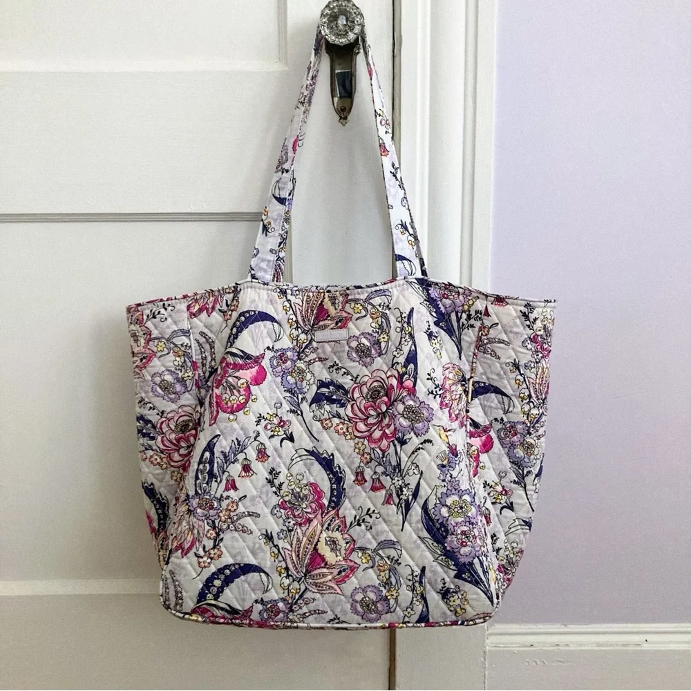 Vera Bradley Pastel Floral Tote - Picture 1 of 8